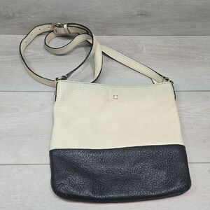 Kate Spade Women Two-Tone Cow Leather Crossbody Bag Tote